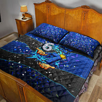 7th Birthday Boys Quilt Bed Set I was 6 Now Im 7 Gaming And Tech Theme