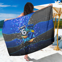 7th Birthday Boys Sarong I was 6 Now Im 7 Gaming And Tech Theme