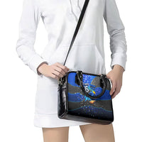 7th Birthday Boys Shoulder Handbag I was 6 Now Im 7 Gaming And Tech Theme