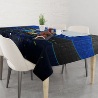 7th Birthday Boys Tablecloth I was 6 Now Im 7 Gaming And Tech Theme