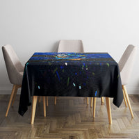 7th Birthday Boys Tablecloth I was 6 Now Im 7 Gaming And Tech Theme