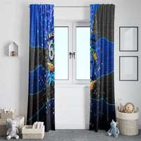 7th Birthday Boys Window Curtain I was 6 Now Im 7 Gaming And Tech Theme