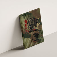 761st Tank Battalion Black Panthers Canvas Wall Art Come Out Fighting Military - Camouflage Halftone