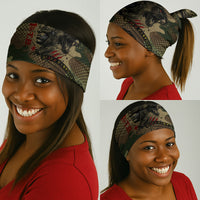 761st Tank Battalion Black Panthers Neck Gaiter Come Out Fighting Military - Camouflage Halftone