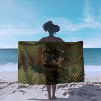 761st Tank Battalion Black Panthers Sarong Come Out Fighting Military - Camouflage Halftone
