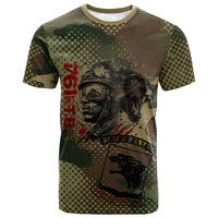 761st Tank Battalion Black Panthers T shirt Come Out Fighting Military - Camouflage Halftone