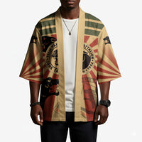Black Panthers 761st Tank Battalion Kimono Come Out Fighting Retro Military