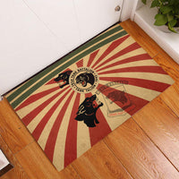 Black Panthers 761st Tank Battalion Rubber Doormat Come Out Fighting Retro Military