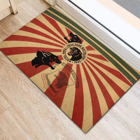 Black Panthers 761st Tank Battalion Rubber Doormat Come Out Fighting Retro Military