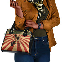 Black Panthers 761st Tank Battalion Shoulder Handbag Come Out Fighting Retro Military