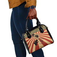 Black Panthers 761st Tank Battalion Shoulder Handbag Come Out Fighting Retro Military