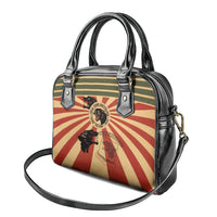 Black Panthers 761st Tank Battalion Shoulder Handbag Come Out Fighting Retro Military