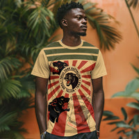 Black Panthers 761st Tank Battalion T shirt Come Out Fighting Retro Military