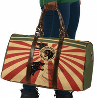 Black Panthers 761st Tank Battalion Travel Bag Come Out Fighting Retro Military