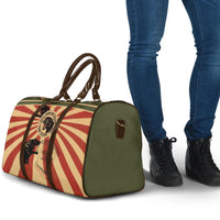 Black Panthers 761st Tank Battalion Travel Bag Come Out Fighting Retro Military