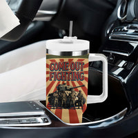Black Panthers 761st Tank Battalion Tumbler With Handle Come Out Fighting Retro Military