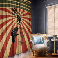 Black Panthers 761st Tank Battalion Window Curtain Come Out Fighting Retro Military