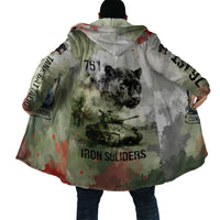 761st Tank Battalion Cloak Black Panthers - Come Out Fighting - Military Watercolor