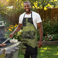 761st Tank Battalion Original Black Panthers Apron Come Out Fighting - Sherman Tank Military - Distressed Scratch