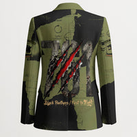 761st Tank Battalion Original Black Panthers Blazer Come Out Fighting - Sherman Tank Military - Distressed Scratch