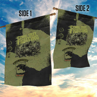 761st Tank Battalion Original Black Panthers Garden Flag Come Out Fighting - Sherman Tank Military - Distressed Scratch