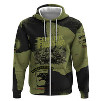 761st Tank Battalion Original Black Panthers Hoodie Come Out Fighting - Sherman Tank Military - Distressed Scratch