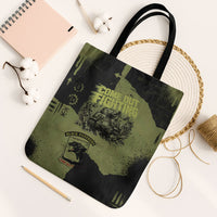 761st Tank Battalion Original Black Panthers Tote Bag Come Out Fighting - Sherman Tank Military - Distressed Scratch