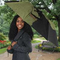 761st Tank Battalion Original Black Panthers Umbrella Come Out Fighting - Sherman Tank Military - Distressed Scratch