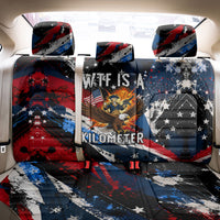 4th Of July WTF Is A Kilometer Patriotic Eagle Back Car Seat Cover American Flag George Washington