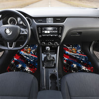 4th Of July WTF Is A Kilometer Patriotic Eagle Car Mats American Flag George Washington