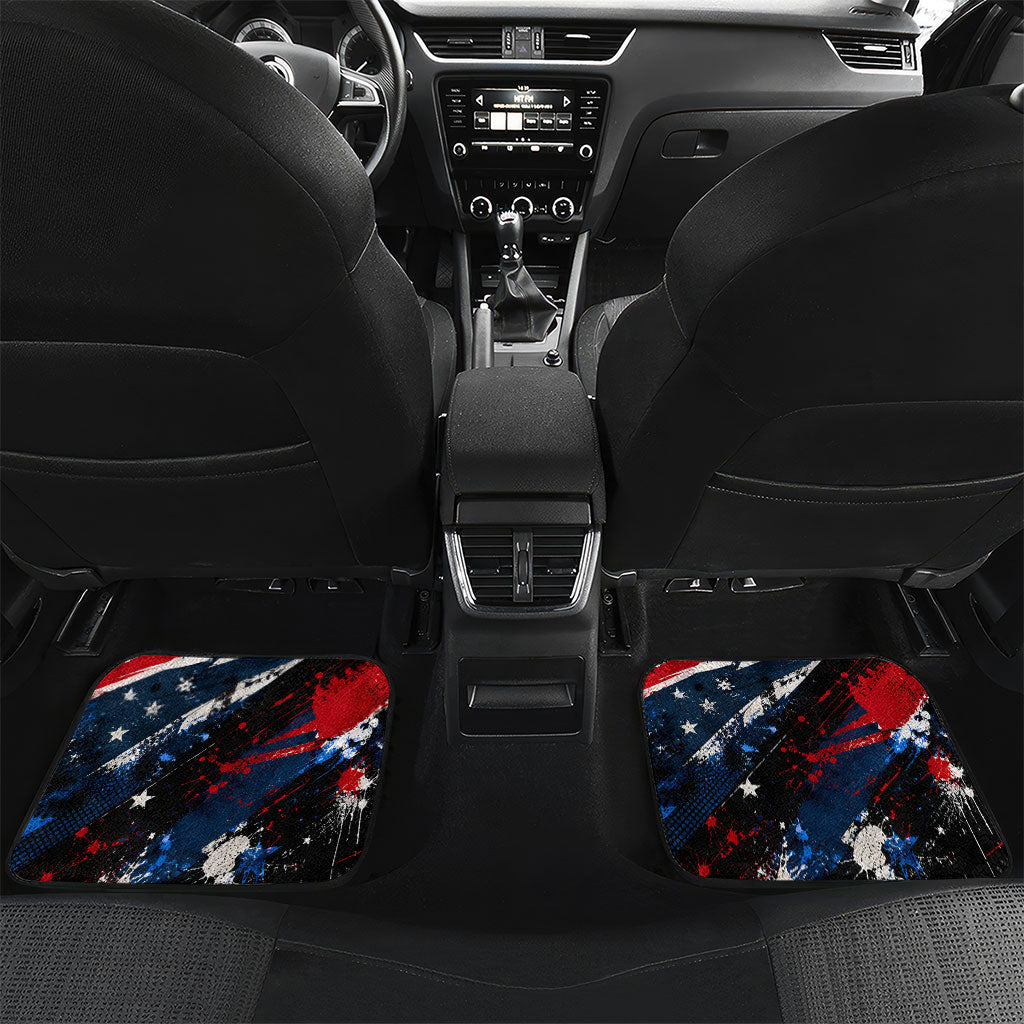 4th Of July WTF Is A Kilometer Patriotic Eagle Car Mats American Flag George Washington