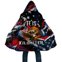 4th Of July WTF Is A Kilometer Patriotic Eagle Cloak American Flag George Washington