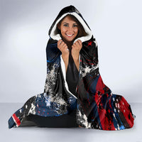 4th Of July WTF Is A Kilometer Patriotic Eagle Hooded Blanket American Flag George Washington