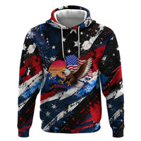 4th Of July WTF Is A Kilometer Patriotic Eagle Hoodie American Flag George Washington