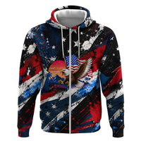 4th Of July WTF Is A Kilometer Patriotic Eagle Hoodie American Flag George Washington