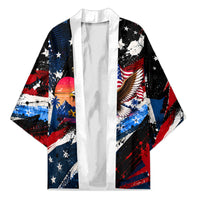 4th Of July WTF Is A Kilometer Patriotic Eagle Kimono American Flag George Washington