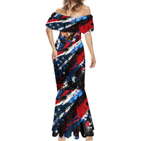 4th Of July WTF Is A Kilometer Patriotic Eagle Mermaid Dress American Flag George Washington