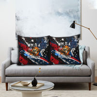 4th Of July WTF Is A Kilometer Patriotic Eagle Pillow Cover American Flag George Washington