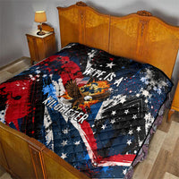 4th Of July WTF Is A Kilometer Patriotic Eagle Quilt American Flag George Washington