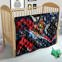 4th Of July WTF Is A Kilometer Patriotic Eagle Quilt American Flag George Washington