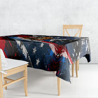 4th Of July WTF Is A Kilometer Patriotic Eagle Tablecloth American Flag George Washington