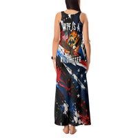 4th Of July WTF Is A Kilometer Patriotic Eagle Tank Maxi Dress American Flag George Washington