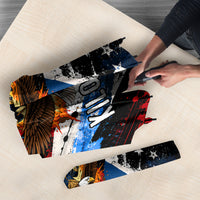 4th Of July WTF Is A Kilometer Patriotic Eagle Umbrella American Flag George Washington