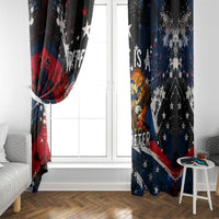 4th Of July WTF Is A Kilometer Patriotic Eagle Window Curtain American Flag George Washington