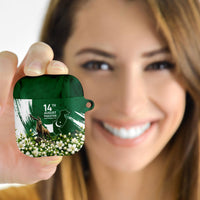 Pakistan Independence Day August 14 AirPods Case Patriotic Markhor Heritage Landmarks And Jasmine