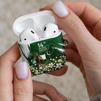 Pakistan Independence Day August 14 AirPods Case Patriotic Markhor Heritage Landmarks And Jasmine
