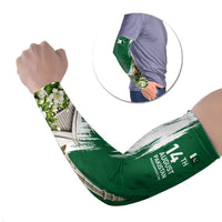 Pakistan Independence Day August 14 Arm Sleeves Patriotic Markhor Heritage Landmarks And Jasmine