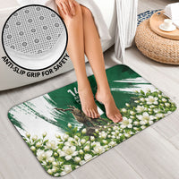 Pakistan Independence Day August 14 Bathroom Set Patriotic Markhor Heritage Landmarks And Jasmine