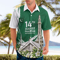 Pakistan Independence Day August 14 Hawaiian Shirt Patriotic Markhor Heritage Landmarks And Jasmine
