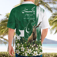 Pakistan Independence Day August 14 Hawaiian Shirt Patriotic Markhor Heritage Landmarks And Jasmine